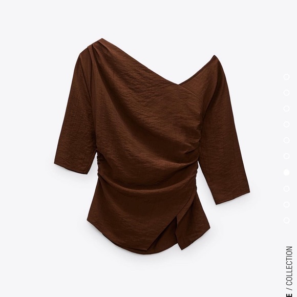 Zara Draped Skirt and Top set - Picture 8 of 10